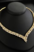 Zircon Set Necklace Wedding Henna Engagement Jewelry Set Models