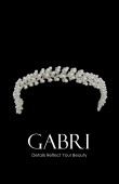 Crystal Stone Hair Accessories Models Wedding Henna Engagement Bride