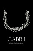 Crystal Stone Hair Accessories Models Wedding Henna Engagement Bride