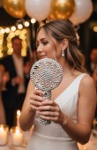 Bridal Fan Pearly Fan Mini Fan Mini Fan