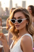 Party glasses bride to be party decorations