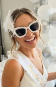 Party glasses, bride to be party decorations, birthday