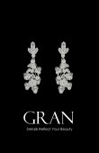 Zircon Stone Earrings Engagement Wedding Design Henna Stylish Earring Models