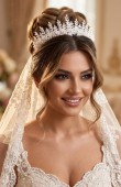 Zircon Stone Hair Accessory Models Hair Band Beaded Henna Wedding