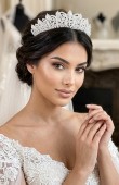 Zircon Stone Hair Accessories Models Wedding Henna Engagement Bride						