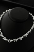 Zircon Set Necklace Wedding Henna Engagement Jewelry Set Models