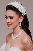 Crystal Beaded Hair Accessories Models Wedding Henna Engagement Bridal