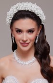 Crystal Beaded Hair Accessories Models Wedding Henna Engagement Bridal