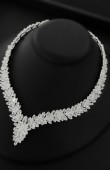 Zircon Set Necklace Wedding Henna Engagement Jewelry Set Models