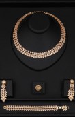 Zircon Set Necklace Wedding Henna Engagement Jewelry Set Models