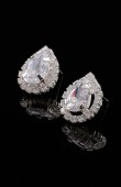 Zircon Stone Earrings Engagement Wedding Design Henna Earring Models Stylish