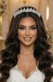 Bridal Crown Models Design Wedding Engagement Henna