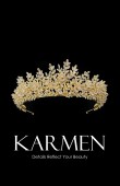 Henna Crown Bridal Red Dress Bindallı Special Design