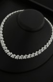 Zircon Set Necklace Wedding Henna Engagement Jewelry Set Models