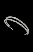 Zircon Stone Hair Accessories Bridal Models Wedding Engagement