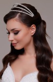 Zircon Stone Hair Accessories Models Wedding Henna Engagement Bride						