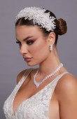 Zircon Stone Hair Accessories Models Wedding Henna Engagement Bride						