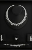 Zircon Set Necklace Wedding Henna Engagement Jewelry Set Models