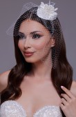 Wedding Cap Hat Wedding Bridal Accessory Engagement