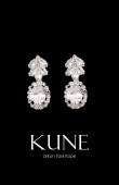 Zircon Stone Earrings Engagement Wedding Design Henna Stylish Earring Models