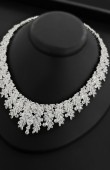 Zircon Set Necklace Wedding Henna Engagement Jewelry Set Models
