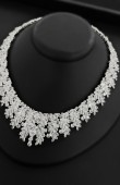 Zircon Set Necklace Wedding Henna Engagement Jewelry Set Models