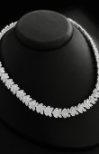 Zircon Set Necklace Wedding Henna Engagement Jewelry Set Models