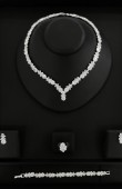 Zircon Set Necklace Wedding Henna Engagement Jewelry Set Models