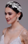 Zircon Stone Hair Accessories Models Wedding Henna Engagement Bride						