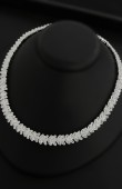 Zircon Set Necklace Wedding Henna Engagement Jewelry Set Models