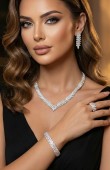 Set Necklace Wedding Henna Engagement Jewelry Set Models