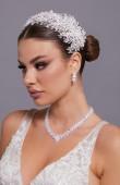 Zircon Stone Hair Accessories Models Wedding Henna Engagement Bride