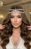 Bridal Crown Models Engagement Special Design Wedding Dress