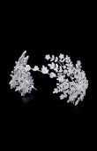 Zircon Stone Hair Accessories Models Design Wedding Henna Engagement Bride						