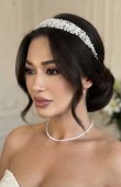 Zircon Stone Hair Accessories Models Design Wedding Henna Engagement Bride						