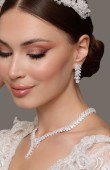 Zircon Set Necklace Wedding Henna Engagement Jewelry Set Models