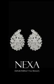 Zircon Stone Earrings Engagement Wedding Design Henna Earring Models Stylish Earrings