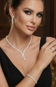 Set Necklace Wedding Henna Engagement Jewelry Set Models