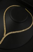 Zircon Set Necklace Wedding Henna Engagement Jewelry Set Models