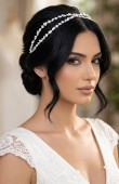 Zircon Stone Hair Accessories Models Wedding Henna Engagement Bride						