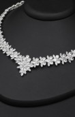 Zircon Set Necklace Wedding Henna Engagement Jewelry Set Models