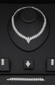 Zircon Set Necklace Wedding Henna Engagement Jewelry Set Models