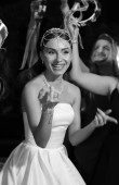 Bridal Crown Models Engagement Special Design Wedding Dress