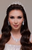 Zircon Stone Hair Accessories Models Wedding Henna Engagement Bride						