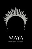 Zircon Stone Hair Accessories Models Wedding Henna Engagement Bride						