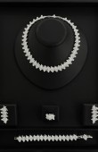 Zircon Set Necklace Wedding Henna Engagement Jewelry Set Models