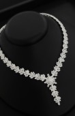 Zircon Set Necklace Wedding Henna Engagement Jewelry Set Models