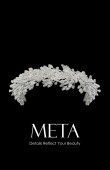 Zircon Stone Hair Accessories Models Wedding Henna Engagement Bride