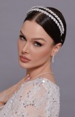 Zircon Stone Hair Accessories Models Wedding Henna Engagement Bride						