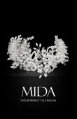 Crystal Stone Hair Accessories Models Wedding Henna Engagement Bride